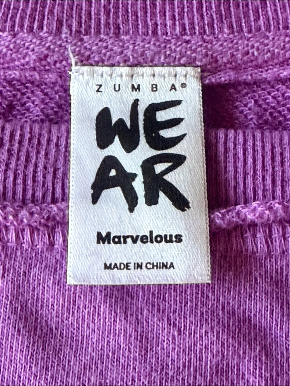 Zumba Fitness Ombre 'Spiritual Dancer' Sweatshirt - Purple, Turquoise & Pink - Picture 3 of 8
